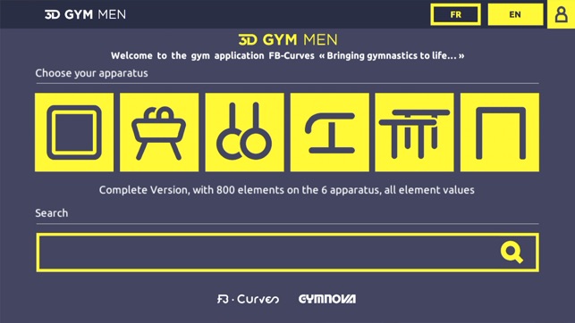 3D Gym Men - FB Curves