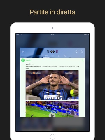 Inter Live: Risultati, notizie screenshot 2