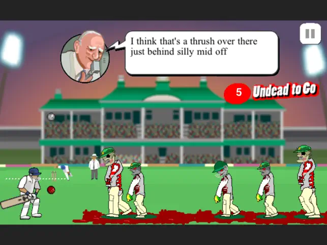 Ashes2Ashes:Zombie Cricket2017, game for IOS