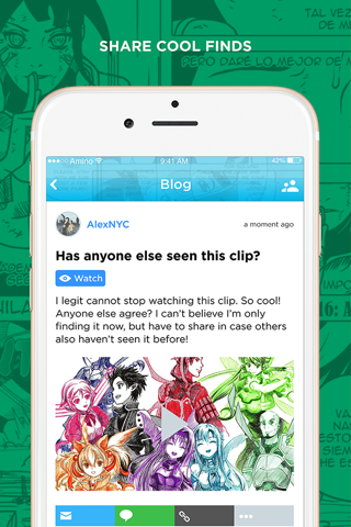 Manga Amino for Anime Comics screenshot 4