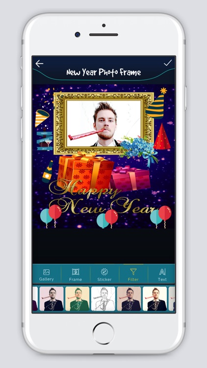 New Year photo Frame 2k18 screenshot-4