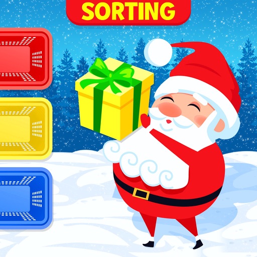 Kids Sorting Christmas Games icon