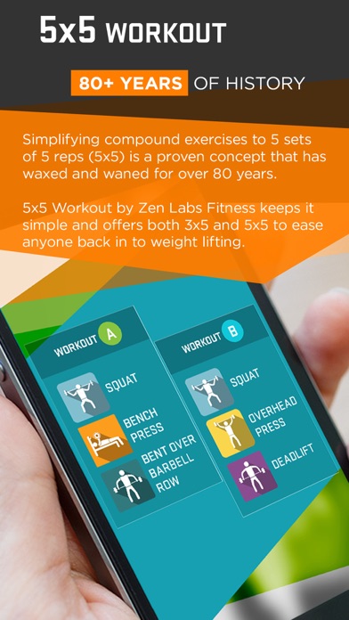 5x5 Workout Pro - Zen Labs screenshot 2
