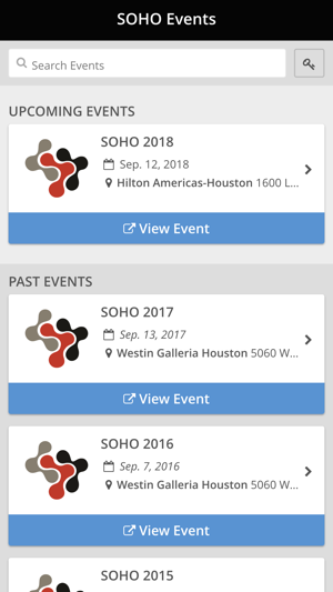 SOHO Annual Meetings