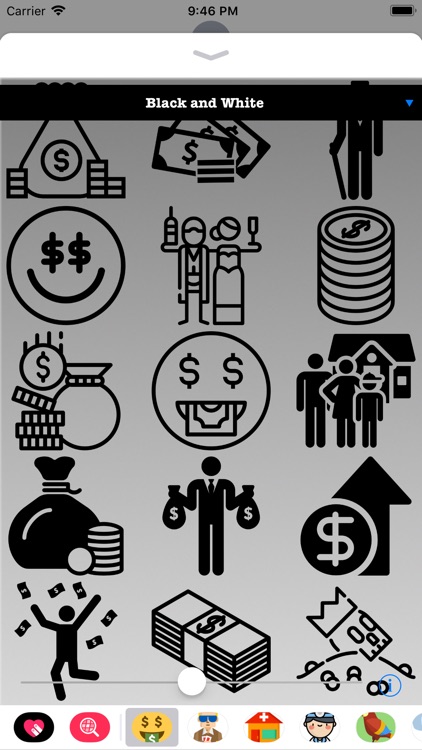 I'm Rich Stickers HD screenshot-3