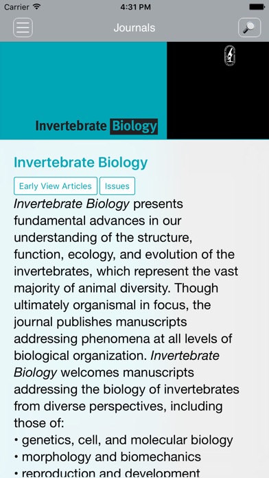 IVB Invertebrate Biology screenshot 2