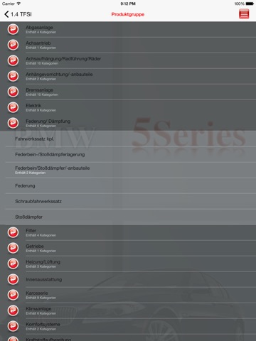 AutoParts  Audi A1 screenshot 2
