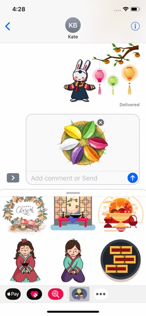 Chuseok Moon Stickers(圖3)-速報App