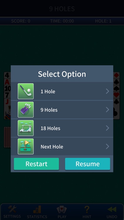 Golf Solitaire Pro. screenshot-3