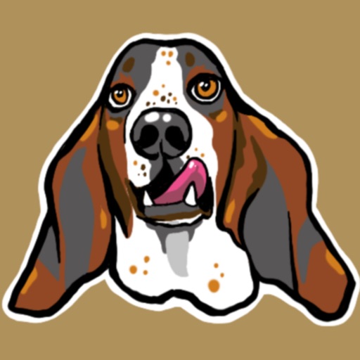 Basset Hound Dogs By MariNaomi