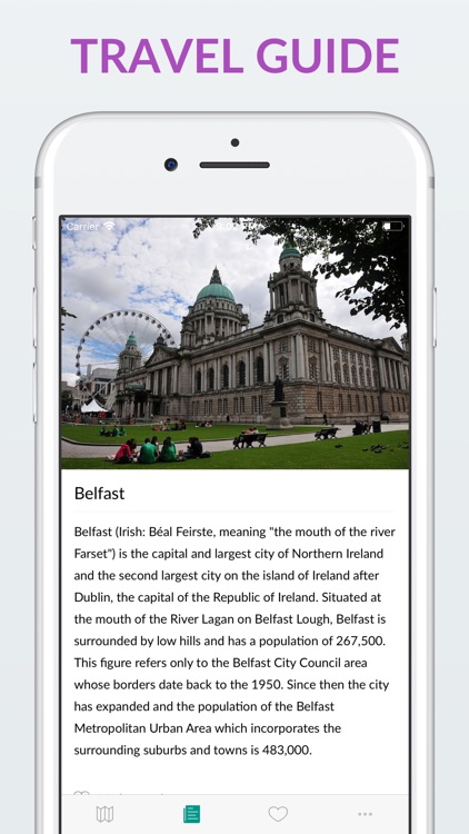 Belfast Offline Map & Guide