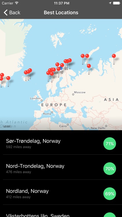 My Aurora Forecast & Alerts screenshot-3