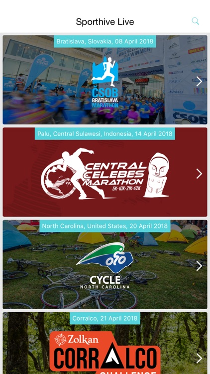 MYLAPS Sporthive Live Events