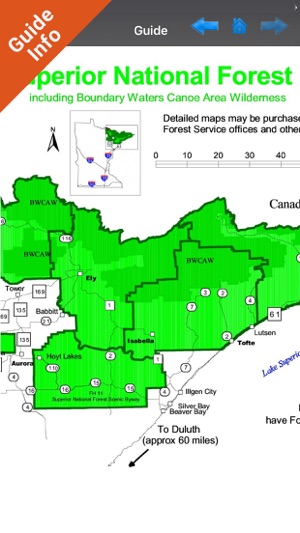 Superior National Forest gps and outdoor map(圖3)-速報App