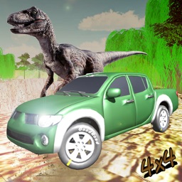Offroad Jeep drive dino park