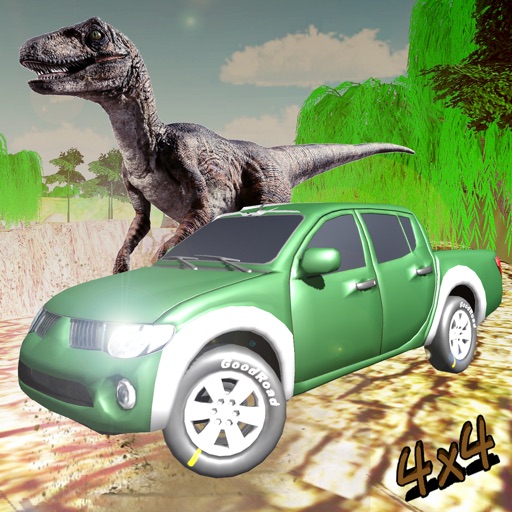 Offroad Jeep drive dino park iOS App