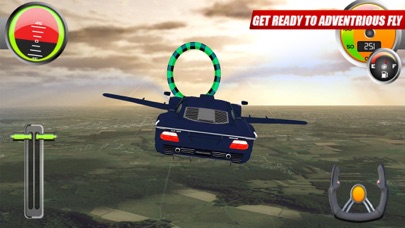 Flying Sport Car: Explore City screenshot 3