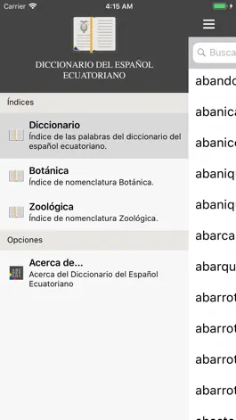 Game screenshot Diccionario Español Ecuador apk
