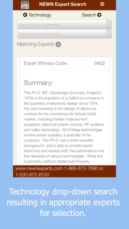 NEWN Expert Witness Search 2