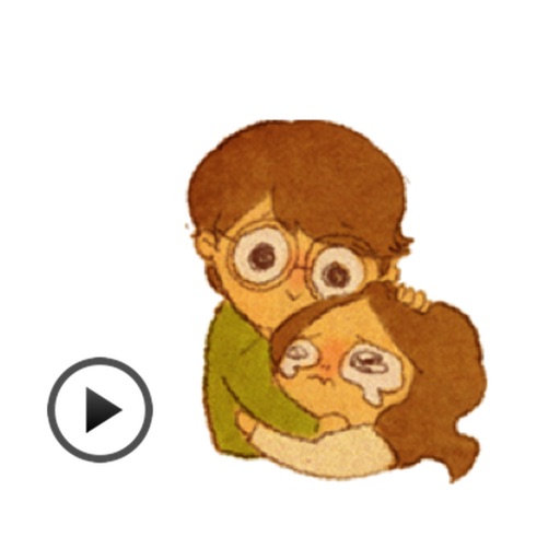 Love is Honey Animated Sticker icon