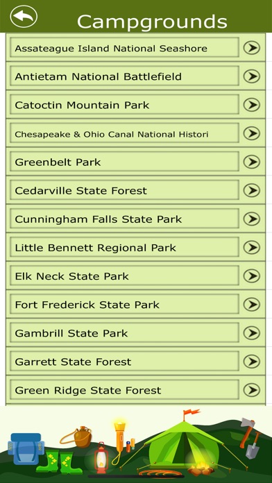 Maryland Campgrounds & Trails screenshot 3