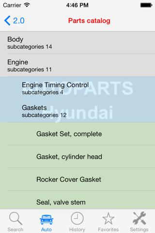 Autoparts for Hyundai screenshot 3