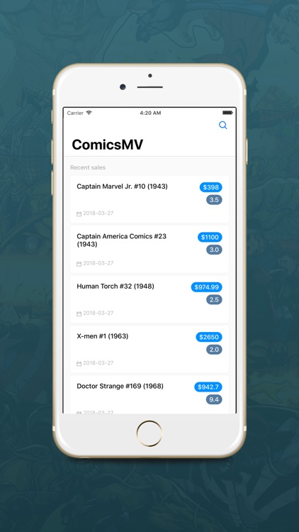 ComicBook Price Guide ComicsMV