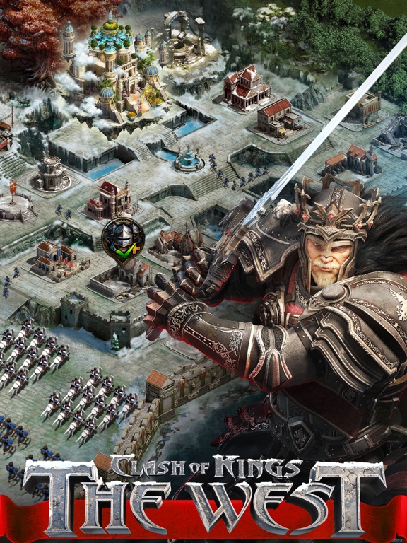 Clash of Kings: The West на iPad