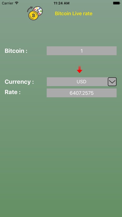 Bitcoin Live Rate