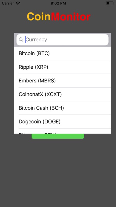 CoinMonitor screenshot 2