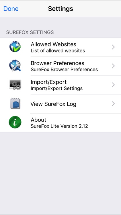 SureFox Kiosk Browser for iPad and iPhone screenshot-3