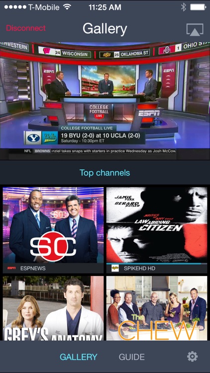 SlingPlayer for iPhone