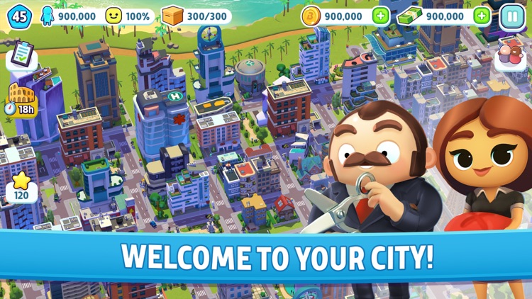 City Mania: Town Building Game screenshot-0