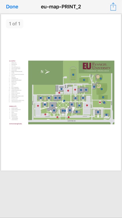 Evangel University Safety App