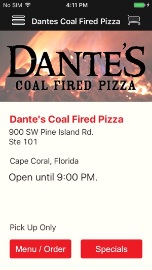 Dante's Coal Fired Pizza