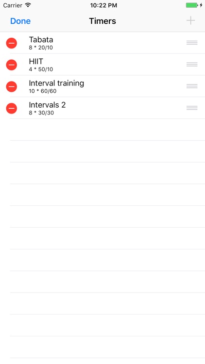 gTimer - Tabata, Intervals & HIIT timer screenshot-4
