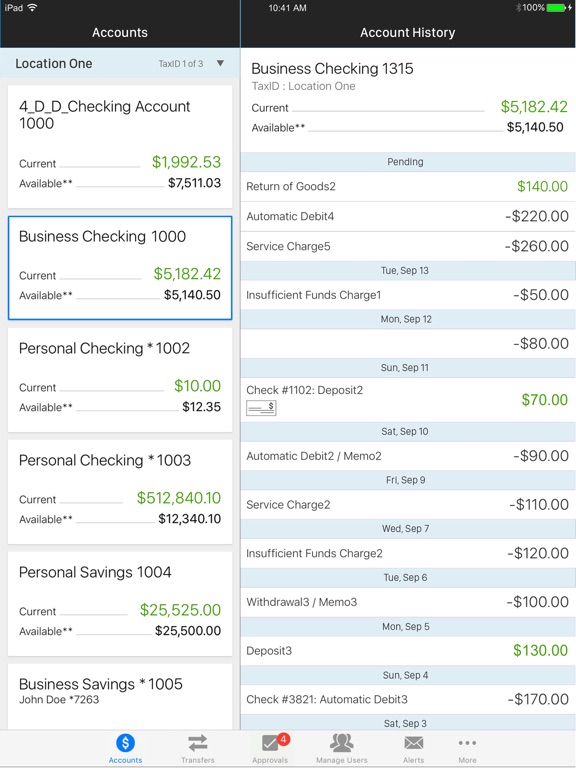 iPad Image of Bank PdS Business
