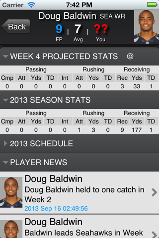 Fantasy Player News screenshot 4