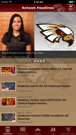 Coe College Kohawk Athletics(圖2)-速報App