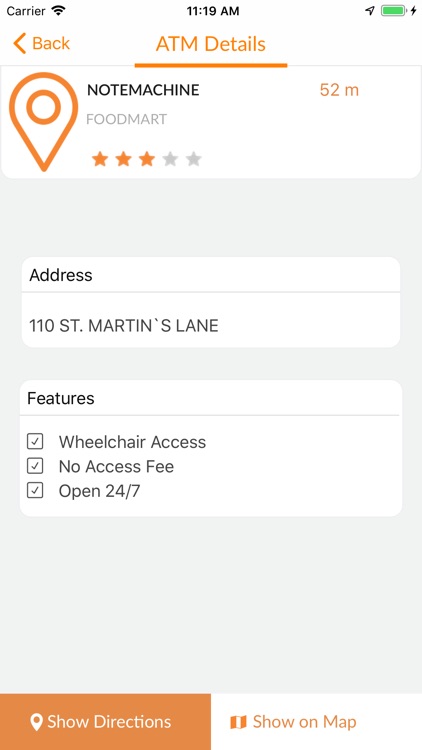 ATM Bank & Restaurant locator screenshot-4
