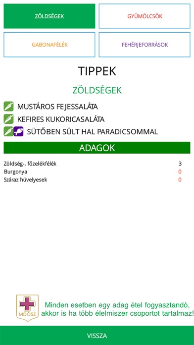 OKOSTÁNYÉR® screenshot 3