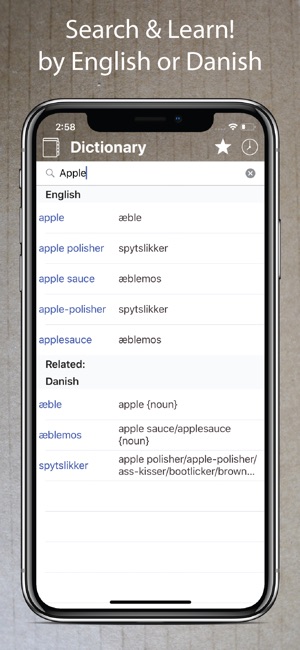 Danish English Dictionary Pro(圖1)-速報App