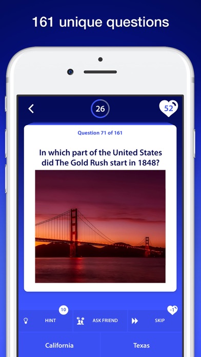 History Quiz USA screenshot 2