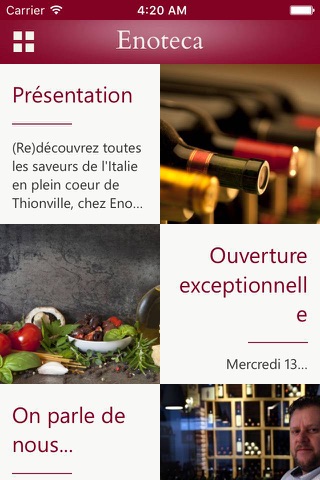 Enoteca Thionville App screenshot 2