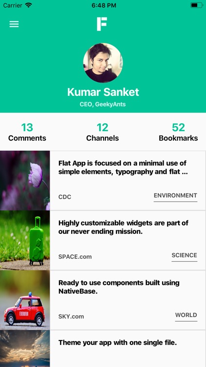 Flutter Flat App screenshot-4