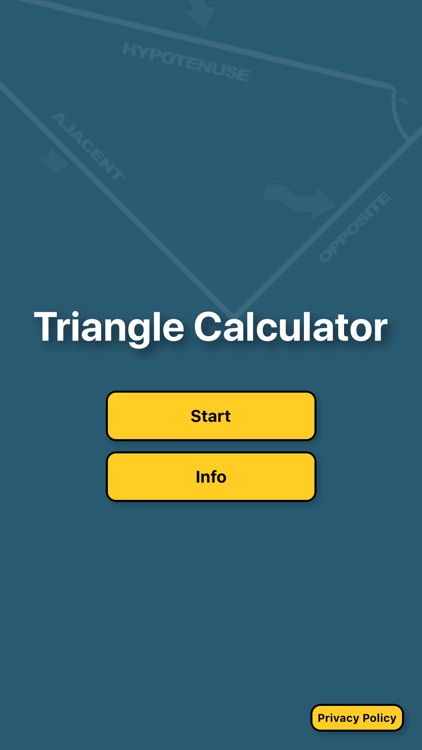 Triangle Calculator 90° angle