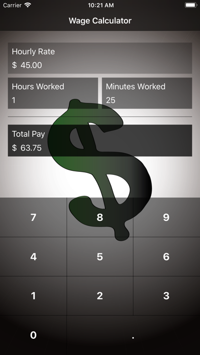 How to cancel & delete Wage Calculator from iphone & ipad 1