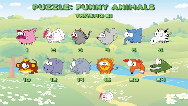 ‎Funny animal puzzle for toddlers on the App Store