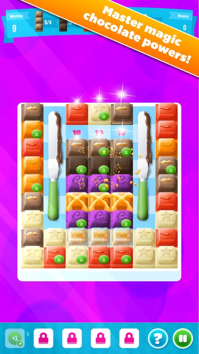 How to cancel & delete Choco Blocks Free by Mediaflex Games from iphone & ipad 1