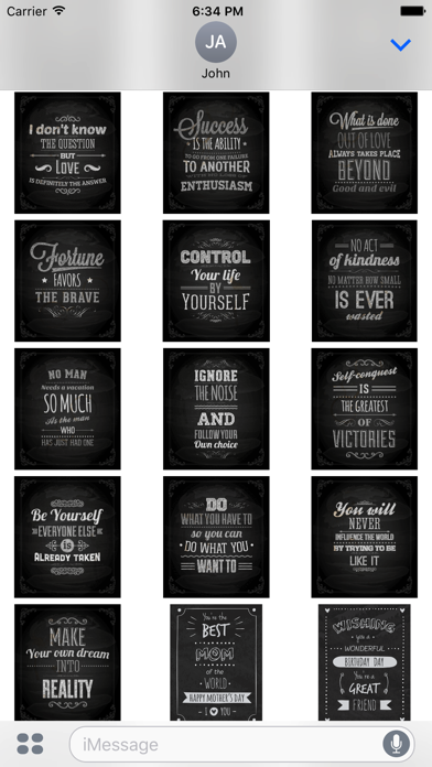 How to cancel & delete Chalkboard Quotes - Positive & Inspiration & Love from iphone & ipad 4